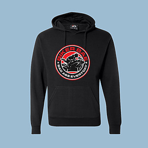 Biker BAE Logo Hoodie