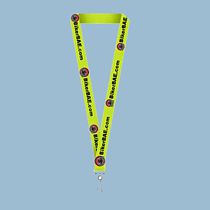 Biker BAE Logo Lanyard
